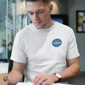 Vorlage für das Hochladen von Firmenlogos - Vorder T-Shirt