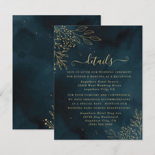 Vorlage für das Hochzeitsgeschenk (Vorne/Hinten)