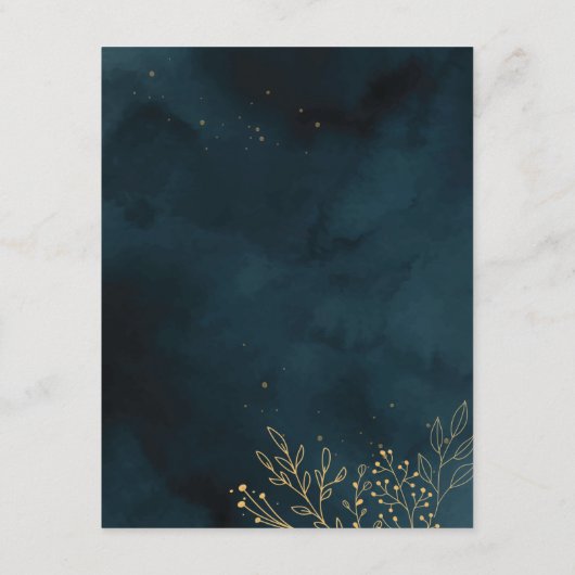 Vorlage für das Hochzeitsgeschenk (Rückseite)