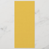 Vorlage für das Hochzeitsmenü des Navy Gold Tall B (Rückseite)