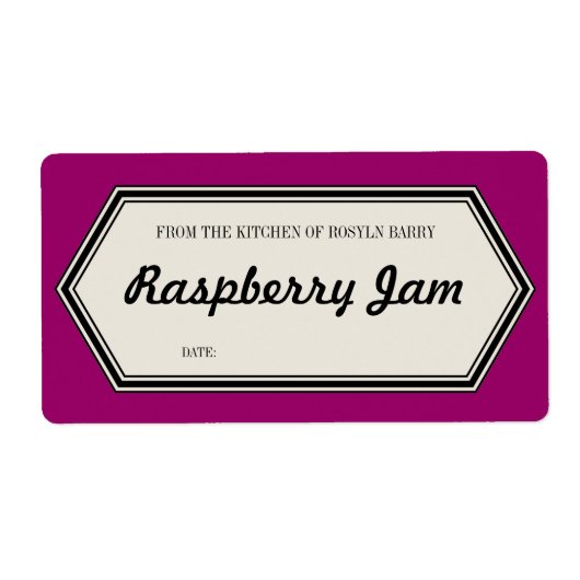 Vorlage für das Jarobelsiegel für Vintage Zuhause (Vorne)