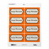 Vorlage für das Jarobelsiegel für Vintage Zuhause (Vorne)