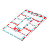 Vorlage für das Krankenpflegekonzept Notizblock (angewinkelt)