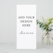 Vorlage für das Leermenü (4 x 9) (Stehend Vorderseite)