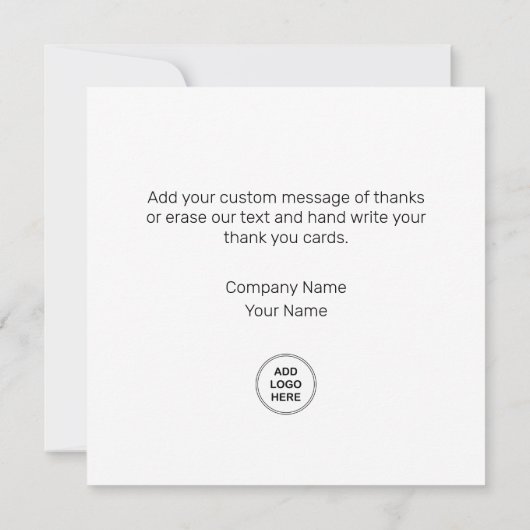 Vorlage für das Logo "Classegeschäft" für Cards (Rückseite)