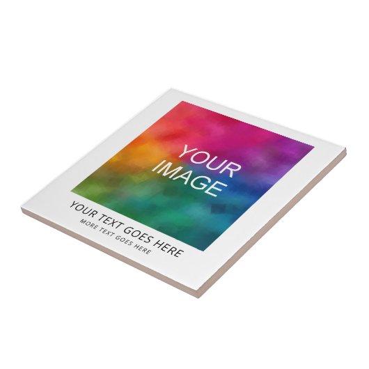 Vorlage für das Logo-Foto hinzufügen Fliese (Seite)