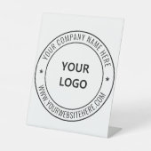 Vorlage für das Logo für benutzerdefinierte Untern Sockelschild (Vorderseite)