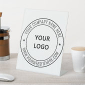 Vorlage für das Logo für benutzerdefinierte Untern Sockelschild (In SItu)