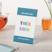 Vorlage für das Logo für benutzerdefinierte Untern Sockelschild (In SItu)