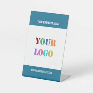 Vorlage für das Logo für benutzerdefinierte Untern Sockelschild