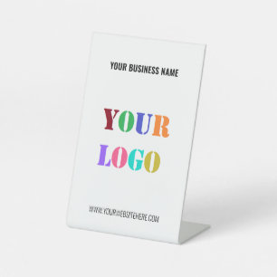 Vorlage für das Logo für benutzerdefinierte Untern Sockelschild