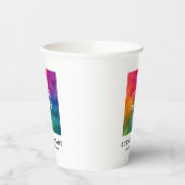 Vorlage für das Logo für kleine Unternehmen Pappbecher (Links)