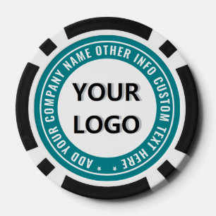 Vorlage für das Logo Ihres Unternehmens für den be Pokerchips