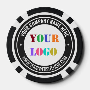 Vorlage für das Logo Ihres Unternehmens für den be Pokerchips