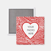 Vorlage für das Magnet "Herz-Grenze" für Skripts (Vorderseite/Rückseite)