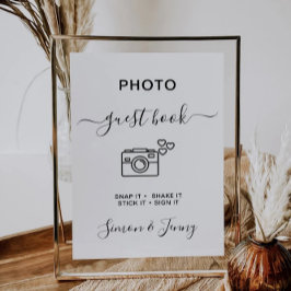 Vorlage für das Minimalistische Foto-Gästebuch