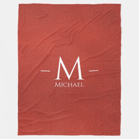 Vorlage für das Monogramm des benutzerdefinierten  Fleecedecke (Vorderseite)