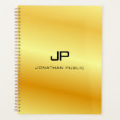 Vorlage für das Monogramm des benutzerdefinierten Planer (Vorderseite)