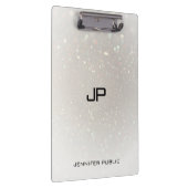 Vorlage für das Monogramm des personalisierten Gla Klemmbrett (Rechts)