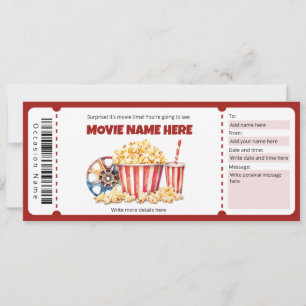 Vorlage für das Nachtticket für Überraschungen