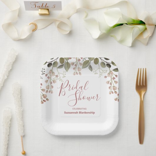 Vorlage für das oberste Brautparty Pappteller (Hochzeit)