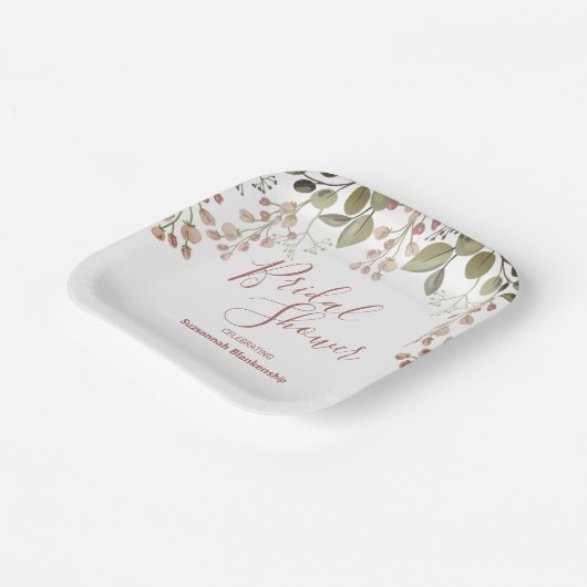 Vorlage für das oberste Brautparty Pappteller (Gewinkelt)