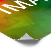 Vorlage für das Party für benutzerdefinierte Hochz Poster (Ecke)