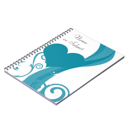 Vorlage für das personalisierte Designer-Notebook Notizblock (Linke Seite)