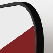 Vorlage für das Pickleball-Paddel der Universität Pickleball Schläger (Linke Seite)