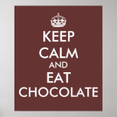 Vorlage für das Plakat "Ruhe und essen" behalten (Vorne)