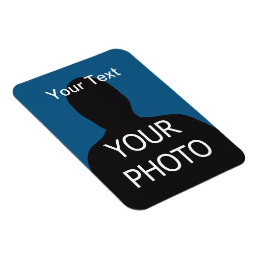 Vorlage für das Premium-Foto Magnet (Rechte Seite)