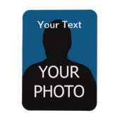 Vorlage für das Premium-Foto Magnet (Vertikal)