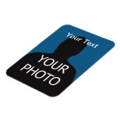 Vorlage für das Premium-Foto Magnet (Linke Seite)