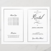 Vorlage für das Programm "Schwarze und weiße Musik (Vorderseite)