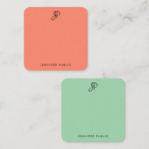 Vorlage für das Schreiben von Monogramm-Eleganfarb