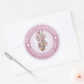 Vorlage für das selbstgemachte Lavendel-Scented So Runder Aufkleber (Umschlag)
