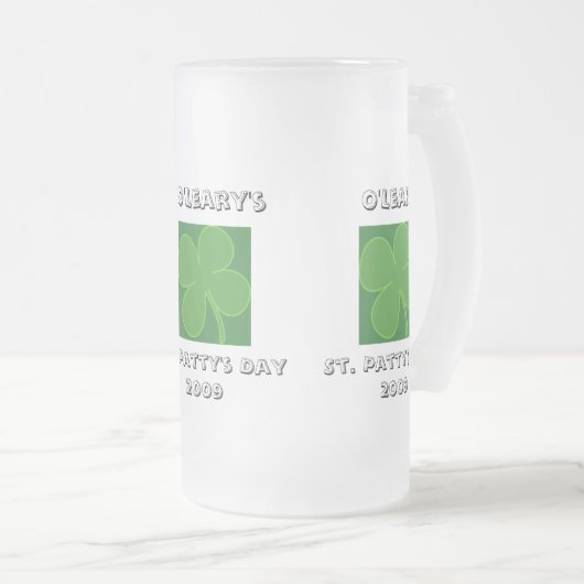 Vorlage für das St. Patrick's Day Party Tasse (VorderseiteRechts)