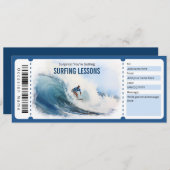 Vorlage für das Surfzertifikat für Surfvorführunge (Vorne/Hinten)