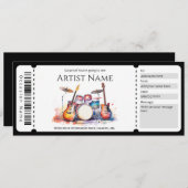 Vorlage für das überraschende Konzert (Vorne/Hinten)