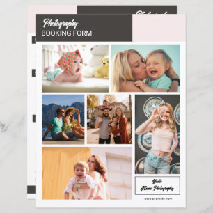 Vorlage für das Vertragsformular für Fotografen