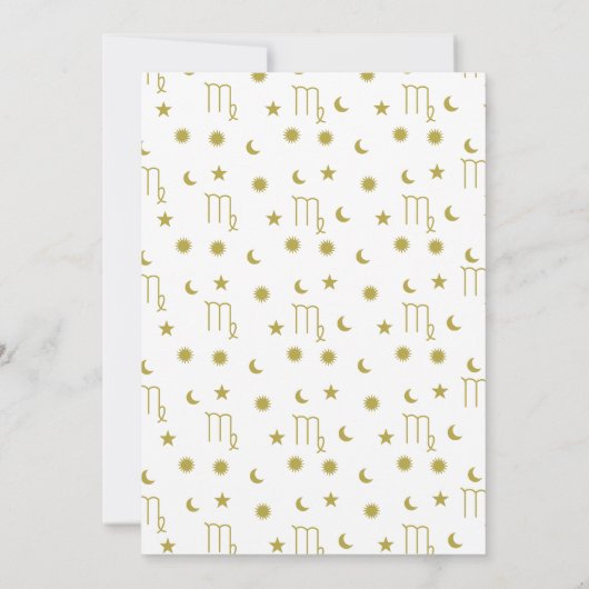 Vorlage für das Virgo zodice earth  (Rückseite)