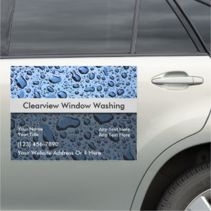 Vorlage für das Waschen mobiler Automagnete Auto Magnet