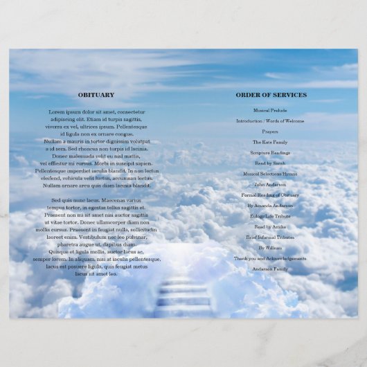 Vorlage für das White Tauve & Sky Beunerty Program (Rückseite)