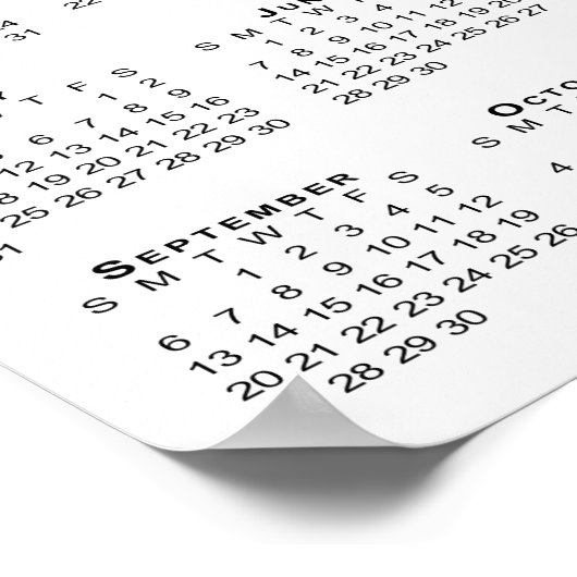 Vorlage für das Ziegenbild 2026 im Kalender Poster (Ecke)