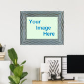 Vorlage für dekoratives Plakat (Heimbüro)