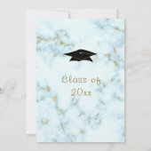 Vorlage für den Abschluss aus weißem Marmor (Rückseite)