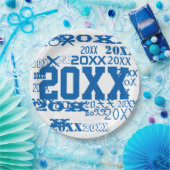 Vorlage für den Abschluss eines Großmusters Pappteller (Party)