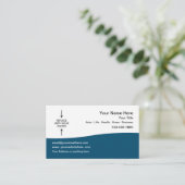 Vorlage für den Agent "Mehrzeilenversicherung" Visitenkarte (Stehend Vorderseite)