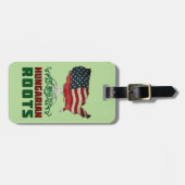 Vorlage für den amerikanischen ungarischen Gepäckt Gepäckanhänger (Vorderseite horizontal)