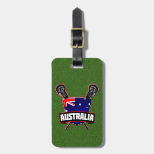 Vorlage für den australischen Lacrosse Luggage Tag Gepäckanhänger